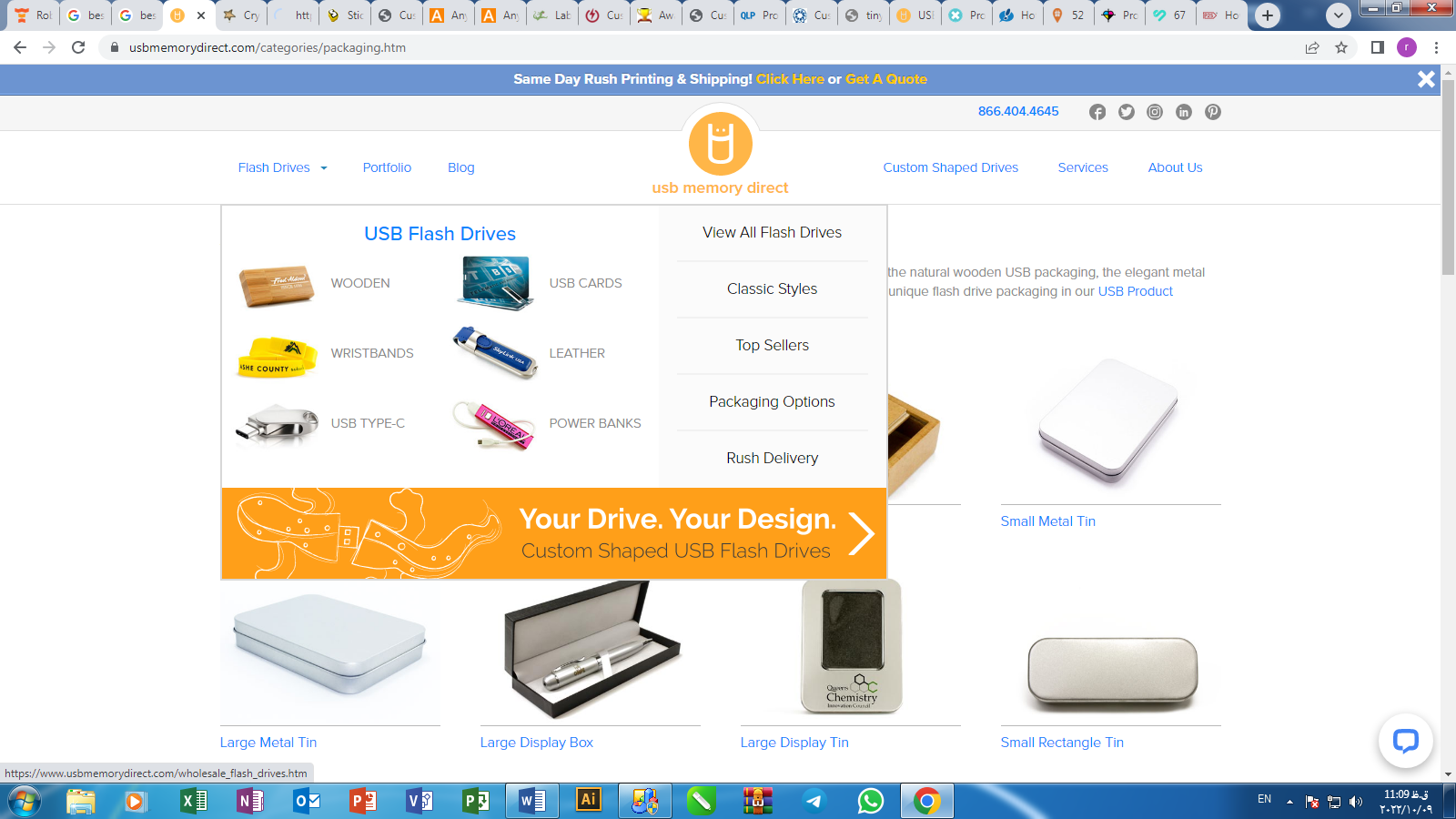1- وب‌سایت usbmemorydirect.com   